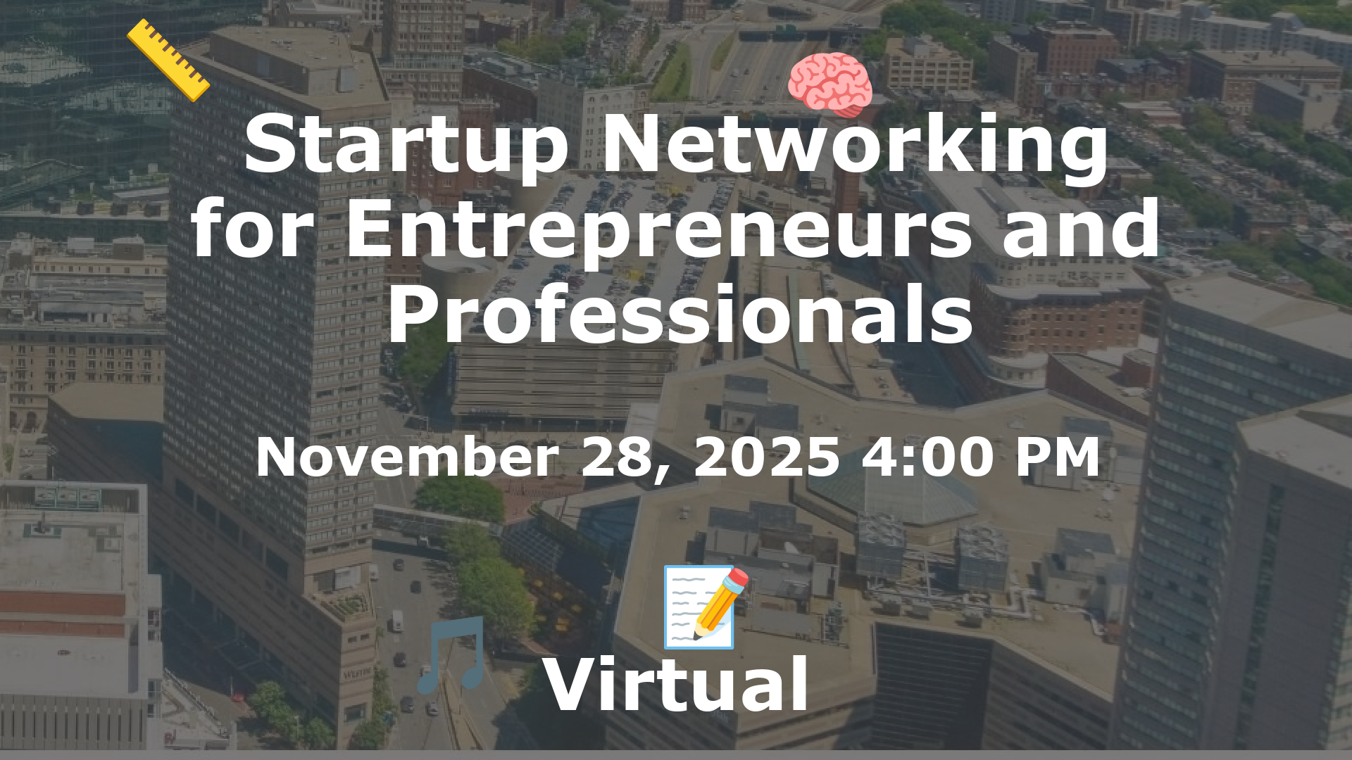 Startup Networking for Entrepreneurs and Professionals event image